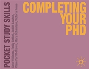 Buy Completing Your Phd