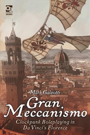 Buy Gran Meccanismo: Clockpunk Roleplaying In Da Vinci's Florence