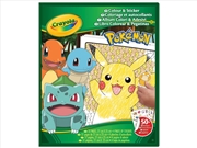 Buy Pokemon Colour & Sticker Book