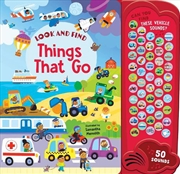 Buy Look & Find - 50-Button Mega Sound Book - Things That Go