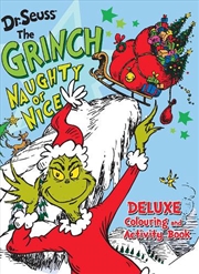 Buy Dr Seuss - The Grinch - Deluxe Colouring Book