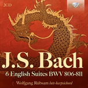 Buy J.S. Bach 6 English Suites Bwv 806-811