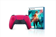 Buy PlayStation 5 DualSense Controller Cosmic Red and Battlefield 2042 Bundle
