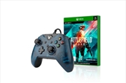 Buy PDP Xbox Series X Wired Controller Blue and Battlefield 2042 Bundle