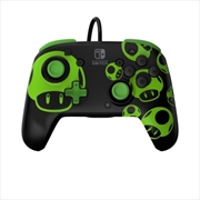 Buy PDP Switch Rematch Wired Controller 1-UP Glow