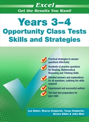 Buy Excel Opportunity Class Tests Skills And Strategies Years 3–4 (Updated Edition)