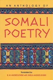 Buy An Anthology Of Somali Poetry