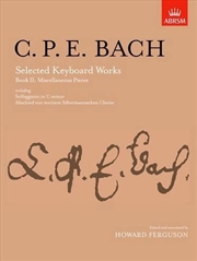 Buy Selected Keyboard Works, Book Ii - Miscellaneous Pieces