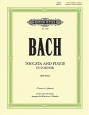 Buy Toccata & Fugue In D Minor Bwv 565