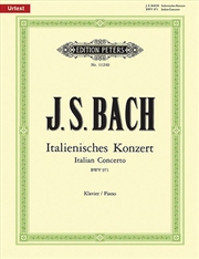 Buy Italian Concerto Bwv 971