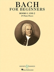 Buy Bach For Beginners Books 1 & 2  - 29 Piano Pieces