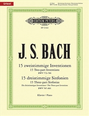 Buy Inventions And Sinfonias Bwv 772-801 For Piano