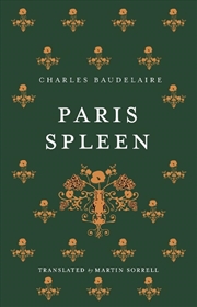 Buy Paris Spleen: Dual-Language Edition