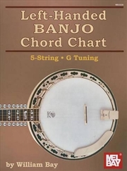 Buy Left-Handed Banjo Chord Chart : 5 String- G Tuning