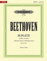 Buy Piano Sonata No. 14 In C-Sharp Minor Op. 27, No. 2 (Moonlight Sonata)