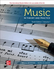 Buy Ise Music In Theory And Practice Volume 1
