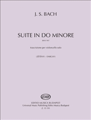 Buy Suite In Do Minore Trascrizione Per Violoncello Solo