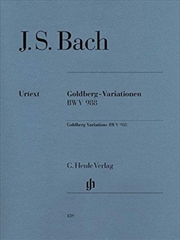 Buy J S Bach Goldberg Variationen Bwv 988