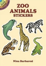 Buy Zoo Animals Stickers  - Dover Little Activity Books