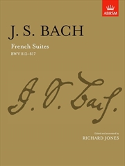 Buy French Suites  - Bwv 812-817