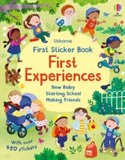 Buy First Sticker Book First Experiences