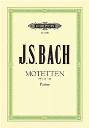 Buy 7 Motets Bwv 225-231