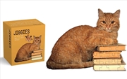 Buy Cat Reader Jiggie: Die-cut 81-piece Jigsaw Puzzle