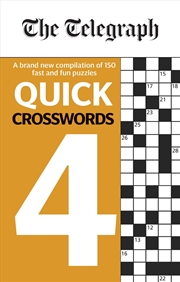 Buy The Telegraph Quick Crosswords 4