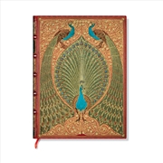 Buy Hafiz s Peacocks (Sangorski & Sutcliffe) Mini Unlined Hardcover Journal (Elastic Band Closure)