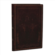 Buy Black Moroccan Bold Mini Lined Softcover Flexi Journal