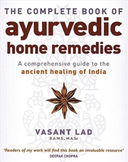 Buy The Complete Book Of Ayurvedic Home Remedies
