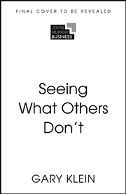 Buy Seeing What Others Don't