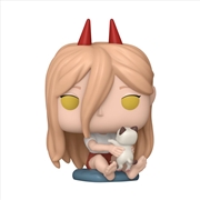 Buy Chainsaw Man - Power with Meowy Pop! Vinyl [RS]