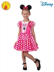 Buy Minnie Mouse Pink Deluxe Costume - Size 3-5 Yrs