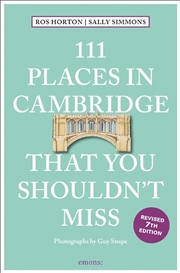 Buy 111 Places In Cambridge That You Shouldn't Miss
