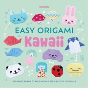 Buy Easy Origami Kawaii: 400 Pages Ready To Fold With 10 Step-By-Step Tutorials