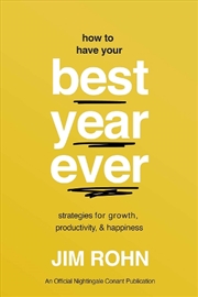 Buy How to Have Your Best Year Ever