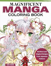Buy Magnificent Manga Coloring Book