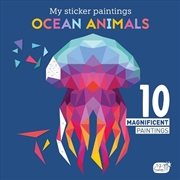 Buy My Sticker Paintings: Ocean Animals