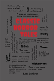 Buy Classic Horror Tales