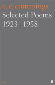 Buy Selected Poems 1923-1958