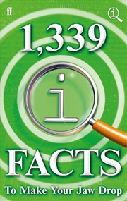 Buy 1,339 QI Facts To Make Your Jaw Drop