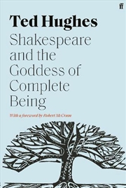 Buy Shakespeare and the Goddess of Complete Being