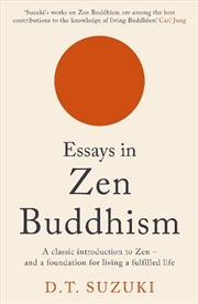 Buy Essays in Zen Buddhism