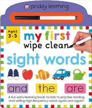Buy My First Wipe Clean: Sight Wor