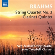 Buy Johannes Brahms: String Quartet No 3 Clarinet