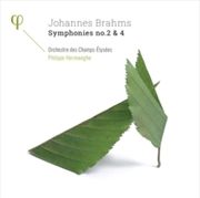 Buy Johannes Brahms: Symphonies Nos 2 & 4