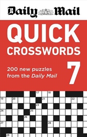 Buy Daily Mail Quick Crosswords Volume 7