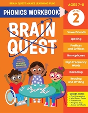 Buy Brain Quest Phonics Workbook: Grade 2