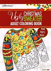 Buy Ugly Christmas Sweater Adult Coloring Book